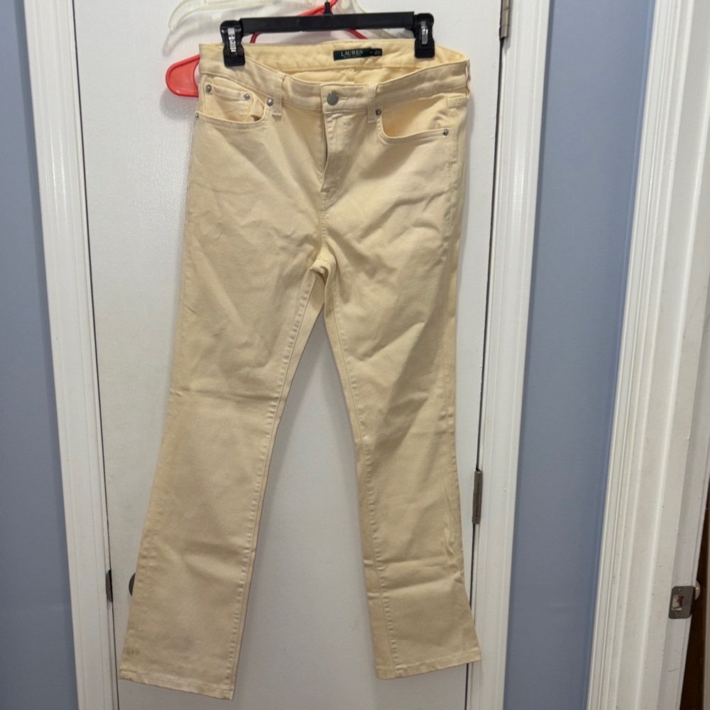 Ralph Lauren Women's yellow Jeans